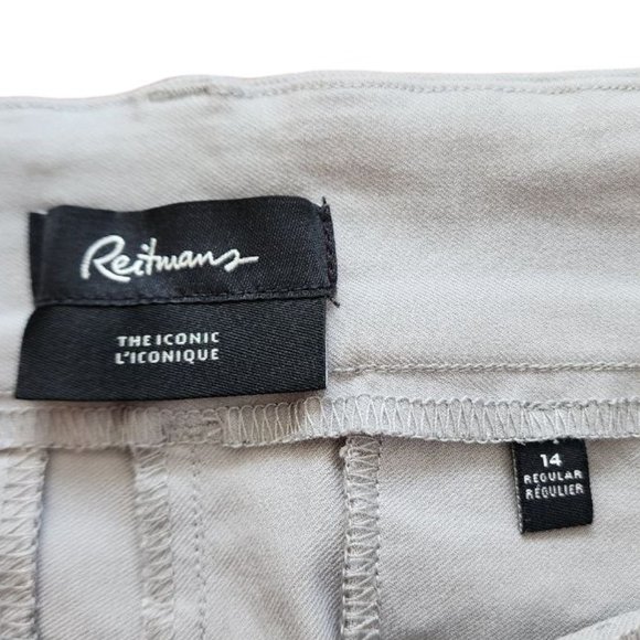 Reitmans Gray Stretch Capri - Picture 3 of 8